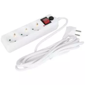 Фильтр сетевой Volsten SP 3x3, 3 гнезда, 3 м, 10 А, 2200 Вт