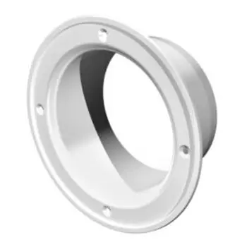 Фланец, 125 мм, пластик