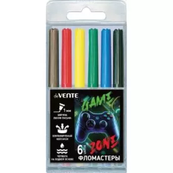 Фломастеры de VENTE Gamer, 6 цветов