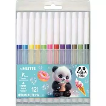 Фломастеры de VENTE Yummy Panda, 12 цветов