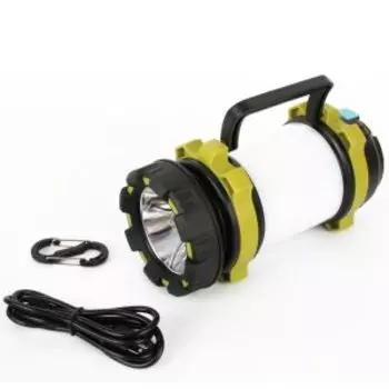 Фонарь аккумуляторный Camelion, 5 Вт, Powerbank, USB2.0, Micro USB