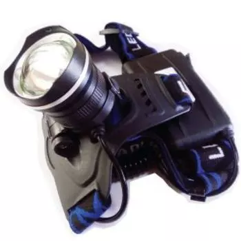 Фонарь налобный ULTRAFLASH, LED, 5Вт, 3 режима