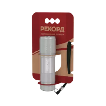 Фонарь светодиодный РЕКОРД MS-300, 9 см