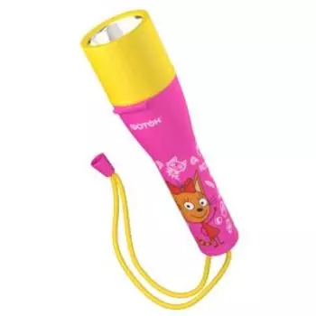 Фонарик светодиодный Фотон Три кота, 2xAA