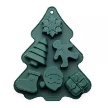 форма д/выпечки APOLLO Teatro елка, силикон