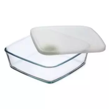 форма д/запекания квадратная SIMAX 1л, стекло/пластик