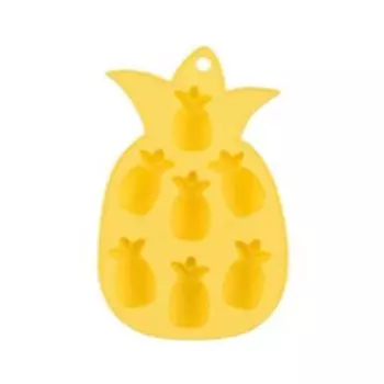 Форма для льда Ананас, 15х9х2 см, силикон