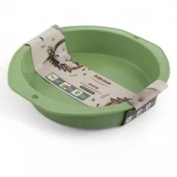 Форма для пирога Attribute Olive, 25.5х27.5 см, силикон