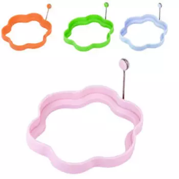 Форма для яичницы, 10.5х10.5 см, силикон, в ассортименте