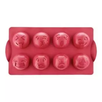 Форма для выпечки кексов Walmer Emoji, силикон