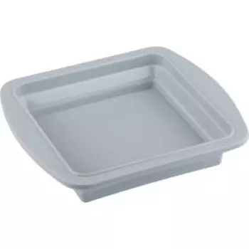 Форма для выпечки Mallony Armonico, 24.5х21.8х4.5 см, квадратная, складная, силикон