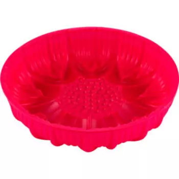 Форма для выпечки Mallony Подсолнух, 25x6 см, силикон