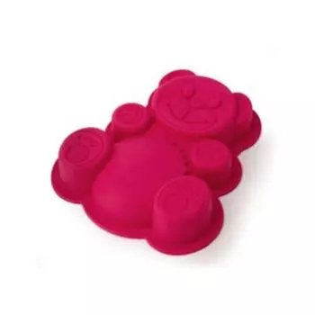 Форма для выпекания Мишка, 18х14.5х4 см, силикон