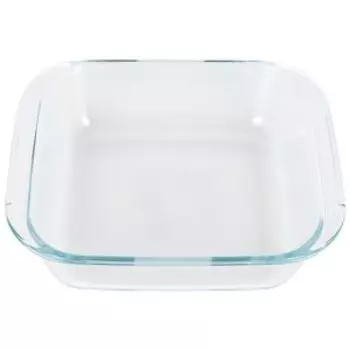 Форма для запекания, 1.1 л, 21.3х18.8х5 см, стекло