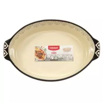 Форма для запекания Attribute Etna овальная, 33х21.5 см, керамика