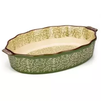 Форма для запекания Attribute Verde, 39х24 см, керамика