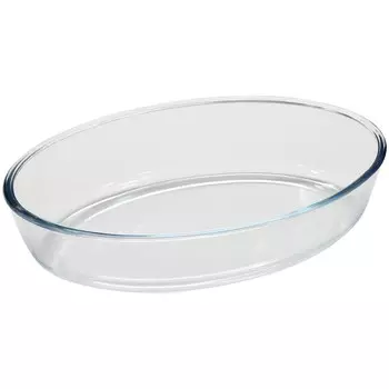 Форма для запекания Cristallino овальная, 30.1х21.2 см, стекло