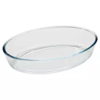 Форма для запекания Cristallino овальная, 39.1х27.5 см, стекло
