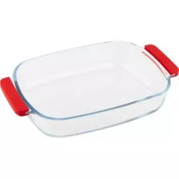 Форма для запекания Mallony Felicita, 30.8х19.6х5.7 см, боросил. стекло/силикон