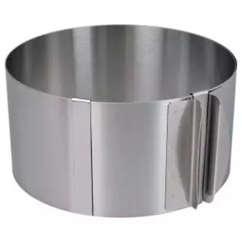 Форма кулинарная регулируемая, 8х16 см, 16-30 см, нерж. сталь
