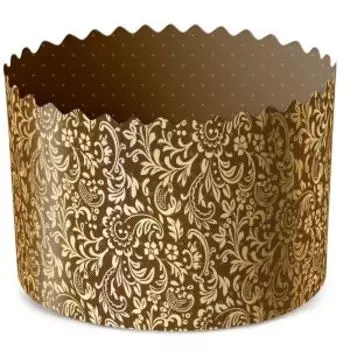 Формы для выпечки однотонные бумажные, 4 шт