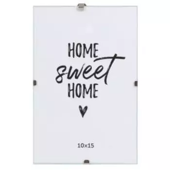 Фоторамка Клип, стекло, 10х15 см