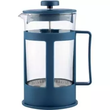 Френч-пресс Variato, 600 мл, стекло/пластик/сталь, синий