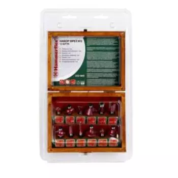 фрезы набор Hammer Flex 222-005 12 штук № 2