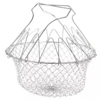 Фритюрница складная Домовой, 22.5 см, нерж. сталь