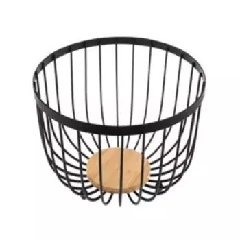 Фруктовница Blackby, 25х13.5 см, сталь/дерево