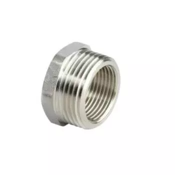 Футорка НВ 1х3/4, никелированная