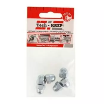 Гайка DIN 1587 М8мм TECH-KREP, колпачковая, 6шт