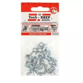 Гайка DIN 315, М 5, барашковая, 20 шт TECH-KREP