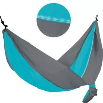 Гамак походный повышенной прочности Ham-16 с карабинами, 280х140 см