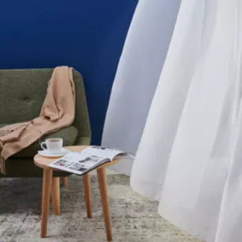 Гардина Legrand Боско, 300х260 см, белый, п/э, на шторной ленте, с утяжелителем