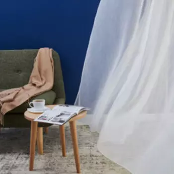 Гардина Legrand Кристи, 300х260 см, белый, п/э, на шторной ленте, с утяжелителем