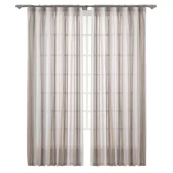 Гардина Палома, 200х270 см, сиреневый, полиэстер, на шторной ленте