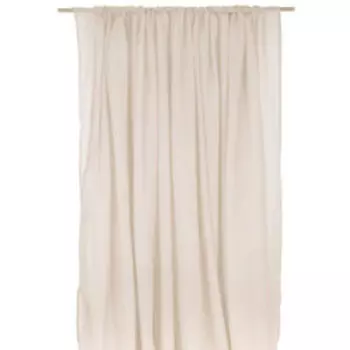 гардина Вуаль шелк, размер: 300х260см, молочный, с утяжелителем, тюль