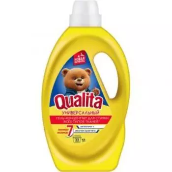 гель д/стирки QUALITA Универсальный концентрат, 1000 мл