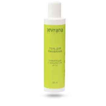 гель д/умывания LEVRANA Тонизирующий с лемонграссом, 200мл
