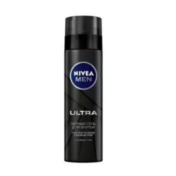 гель для бритья NIVEA ULTRA черный с активным углем