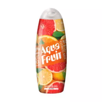 гель для душа AQUAFRUIT Active цитрусовый микс