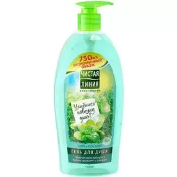 гель для душа ЧИСТАЯ ЛИНИЯ Пробуждающий