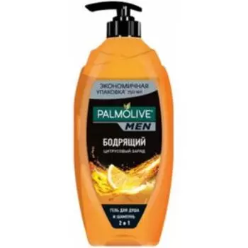 гель для душа PALMOLIVE Men 2 в 1, Цитрусовый Заряд