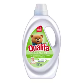 Гель для стирки Qualita, детский, 1 л, концентрат