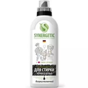 гель для стирки SYNERGETIC для черного биоразлагаемое