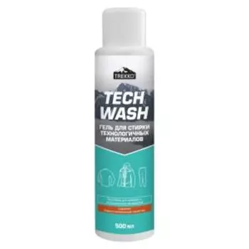 Гель для стирки Trekko Tech Wash, 500 мл, для технологичных материалов