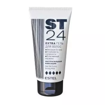 Гель для волос Estel ST24 Экстрасильная фиксация, 150 мл