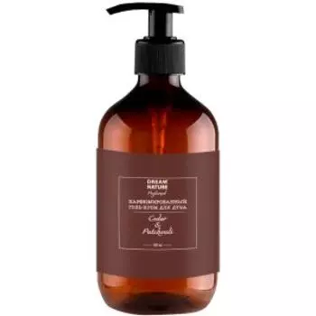 гель-крем д/душа DREAM NATURE Cedar/patchouli парфюмированный, 650мл