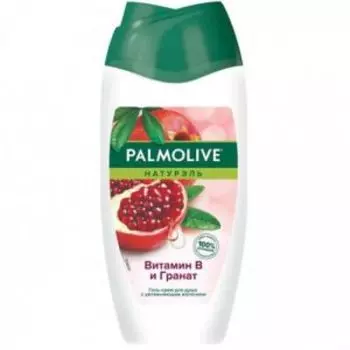 гель-крем для душа PALMOLIVE Натурэль, Витамин В и Гранат